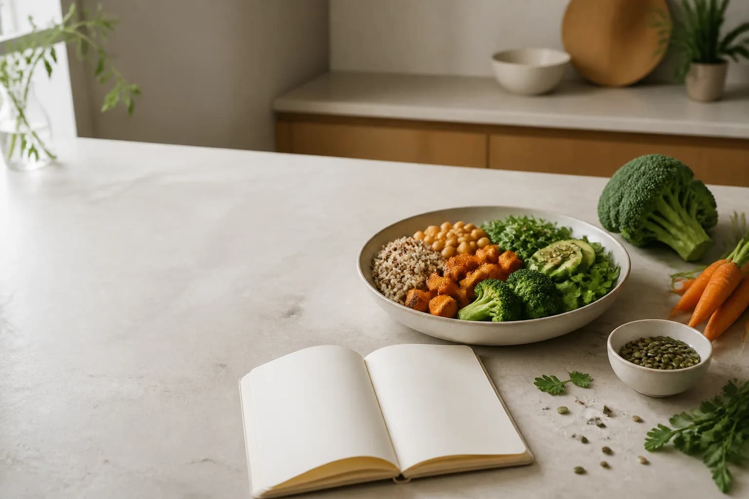 Univers visuel naturel du site Ro Nutritionniste